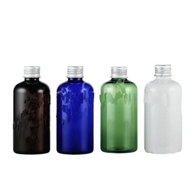 4oz Amber Plastic Lotion Bottles Clear Shampoo Bottles
