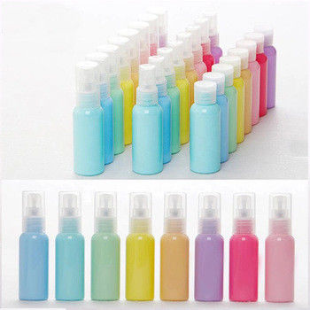 Round 240ml Color Spray Bottles Travel Spray Bottle 50ml
