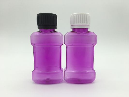 stampa porpora dello schermo della bottiglia del colluttorio di compressione di 150ml 250ml